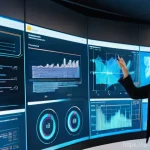 규제준수 전문가의 지속적인 학습 방법 - **Prompt 1: The AI-Powered Compliance Professional**
"A modern, bright office setting. A diverse...