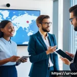 규제준수 전문가의 업무 역량 강화 과정 - **Prompt 1: Embracing Digital Transformation in Compliance**
"A diverse group of compliance prof...